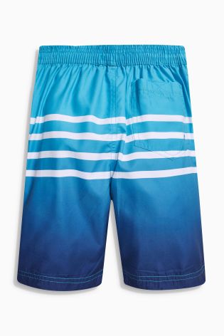 Blue Stripe Swim Shorts (3-16yrs)